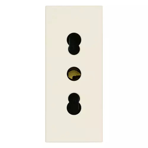 Presa bivalente SICURY 2P+T 16 A 250 V~ standard italiano tipo P17/11 Vimar Linea 30203.B/G/C Presa bivalente SICURY 2P+T 16 A 250 V~ standard italiano tipo P17/11 Vimar Linea 30203.B/G/C